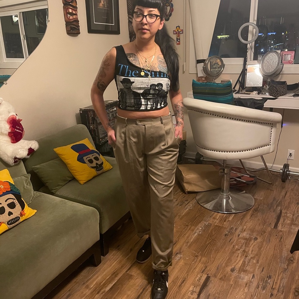 Menswear tailored trouser